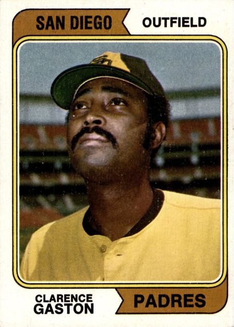 1974 Topps #364 Clarence Gaston - 364a - San Diego (Corrected)