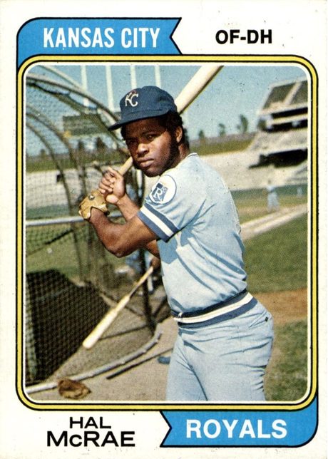 Hal McRae #563 - 1974 Topps Baseball Card