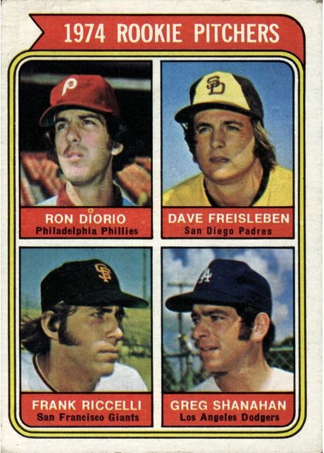 1974 Topps #599 1974 Rookie Pitchers - 599c - San Diego Padres (Small Print)