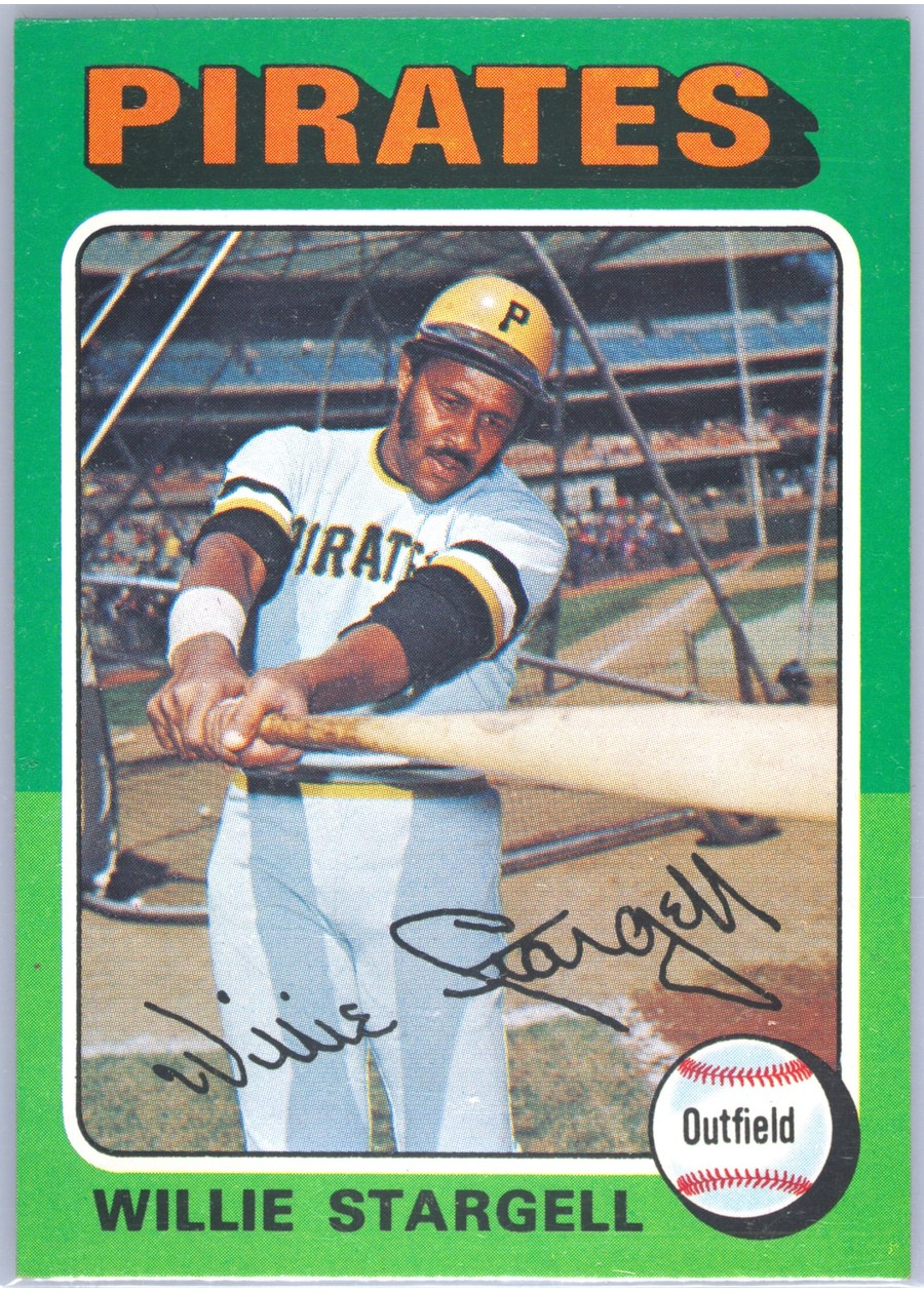 1975 Topps #100 Willie Stargell, Pittsburgh Pirates