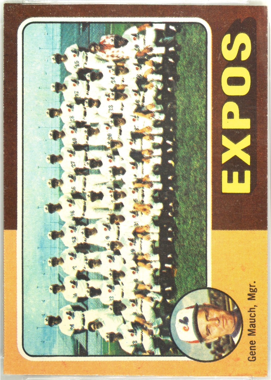 1975 Topps #101 Montreal Expos
