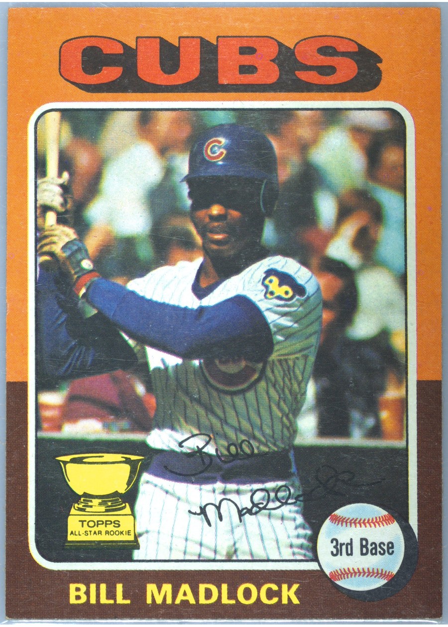 1975 Topps #104 Bill Madlock, Chicago Cubs