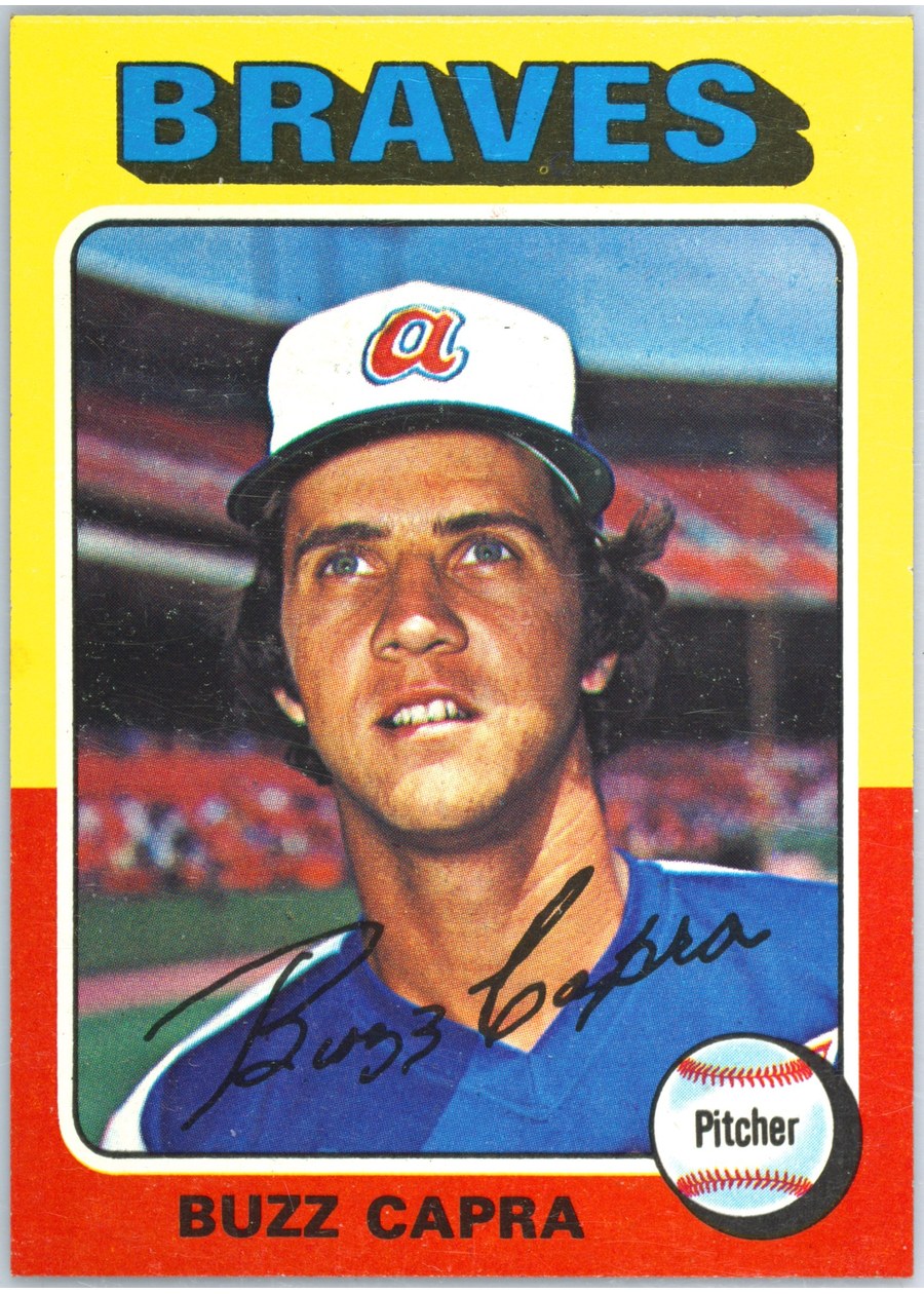 1975 Topps #105 Buzz Capra, Atlanta Braves