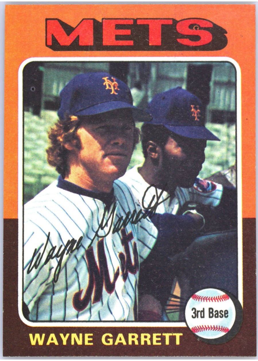 1975 Topps #111 Wayne Garrett, New York Mets
