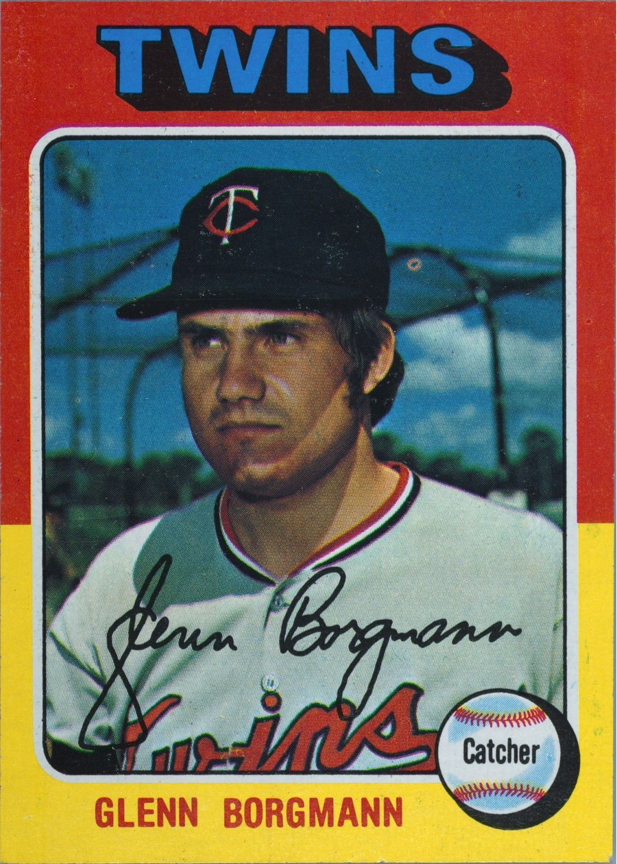 1975 Topps #127 Glenn Borgmann, Minnesota Twins