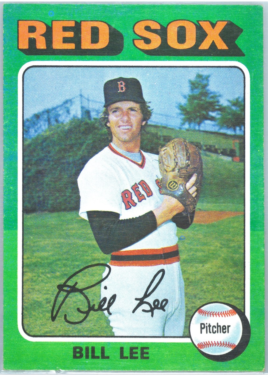 1975 Topps #128 Bill Lee, Boston Red Sox