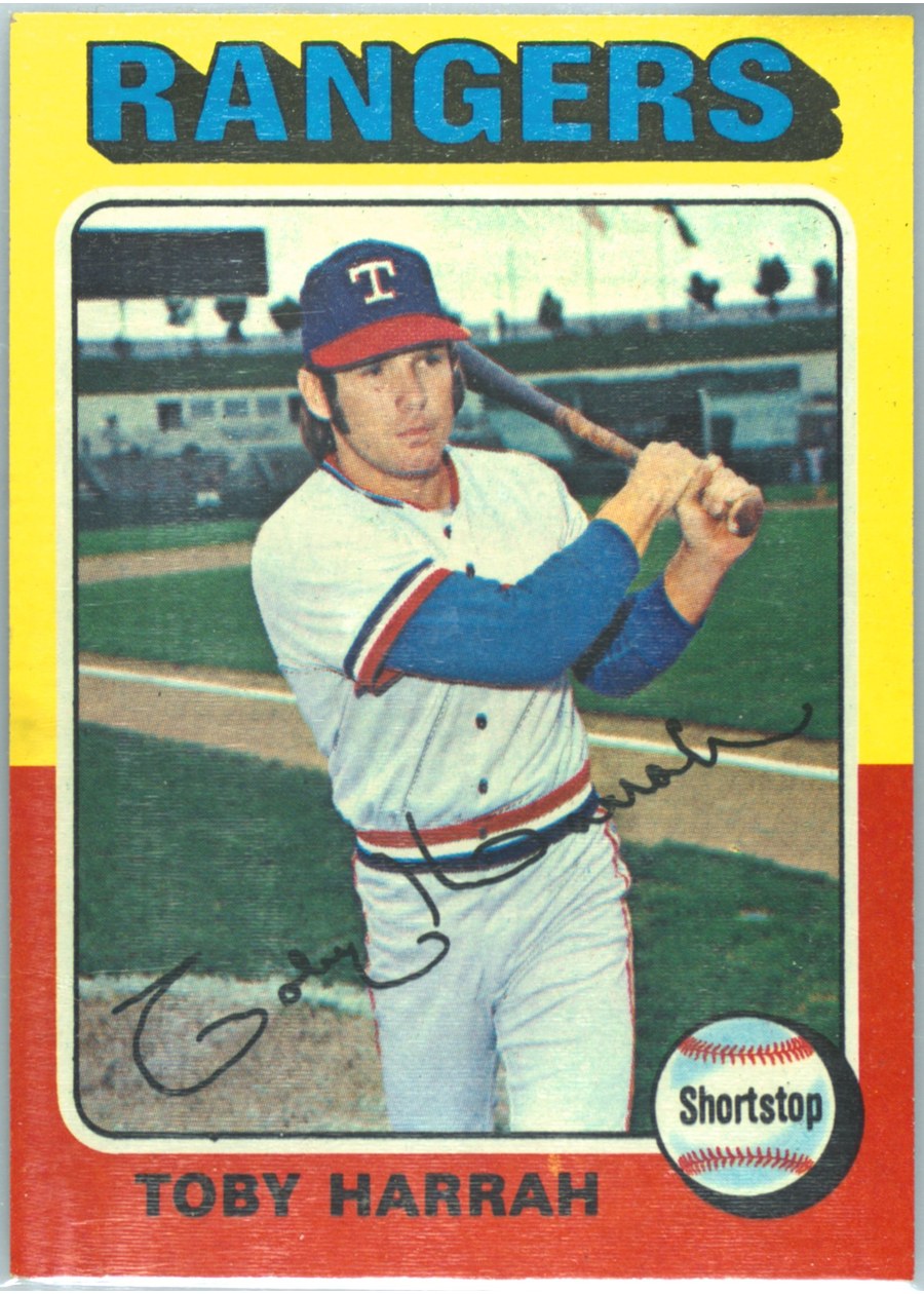 1975 Topps #131 Toby Harrah, Texas Rangers