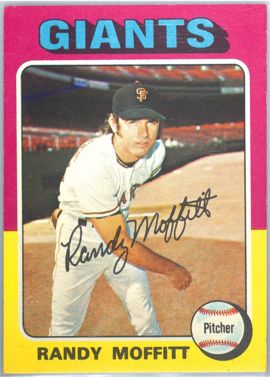 1975 Topps #132 Randy Moffitt, San Francisco Giants