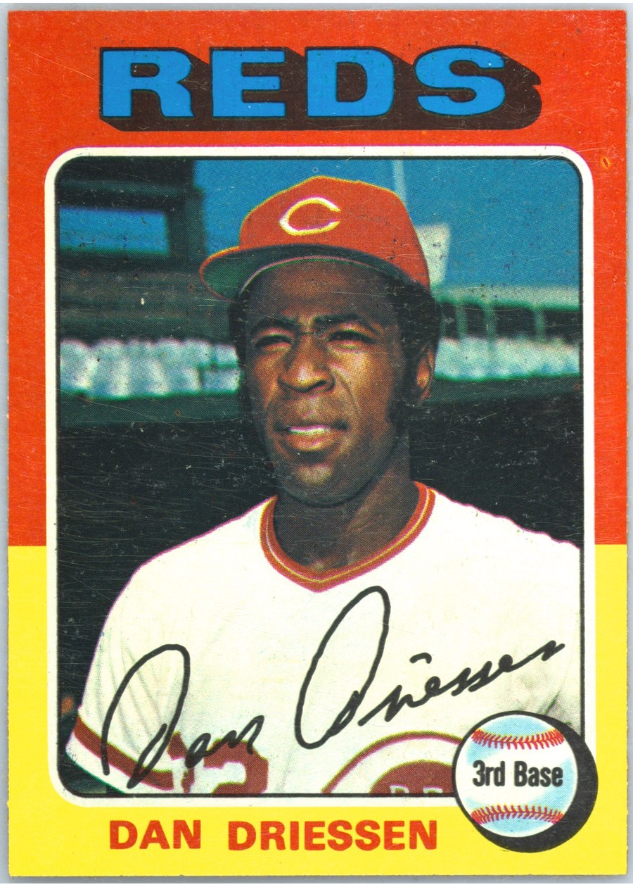 1975 Topps #133 Dan Driessen, Cincinnati Reds