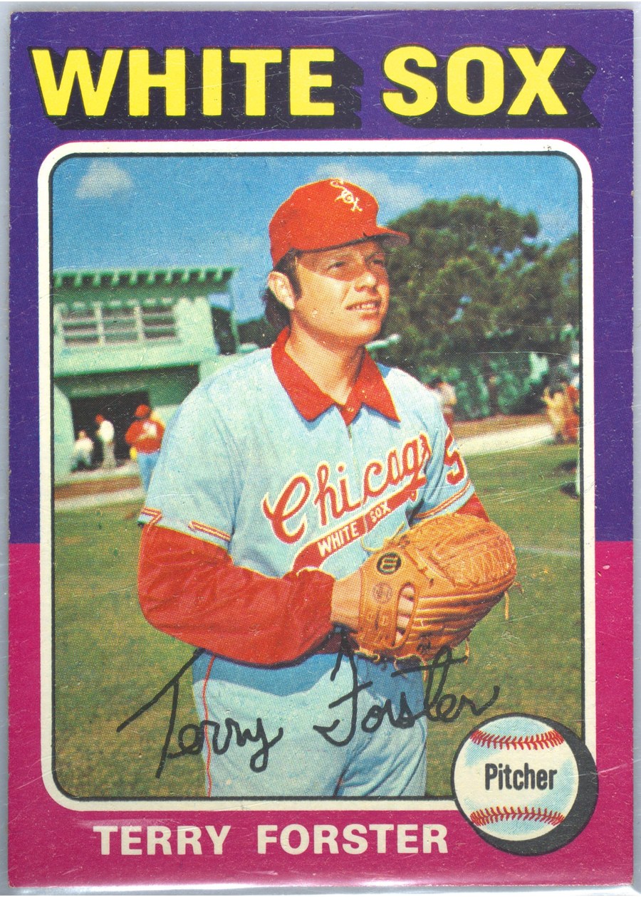 1975 Topps #137 Terry Forster, Chicago White Sox