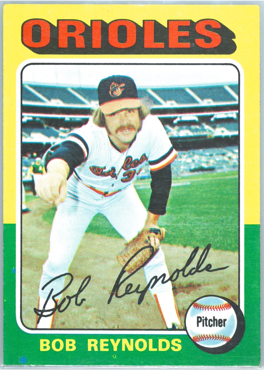 1975 Topps #142 Bob Reynolds, Baltimore Orioles