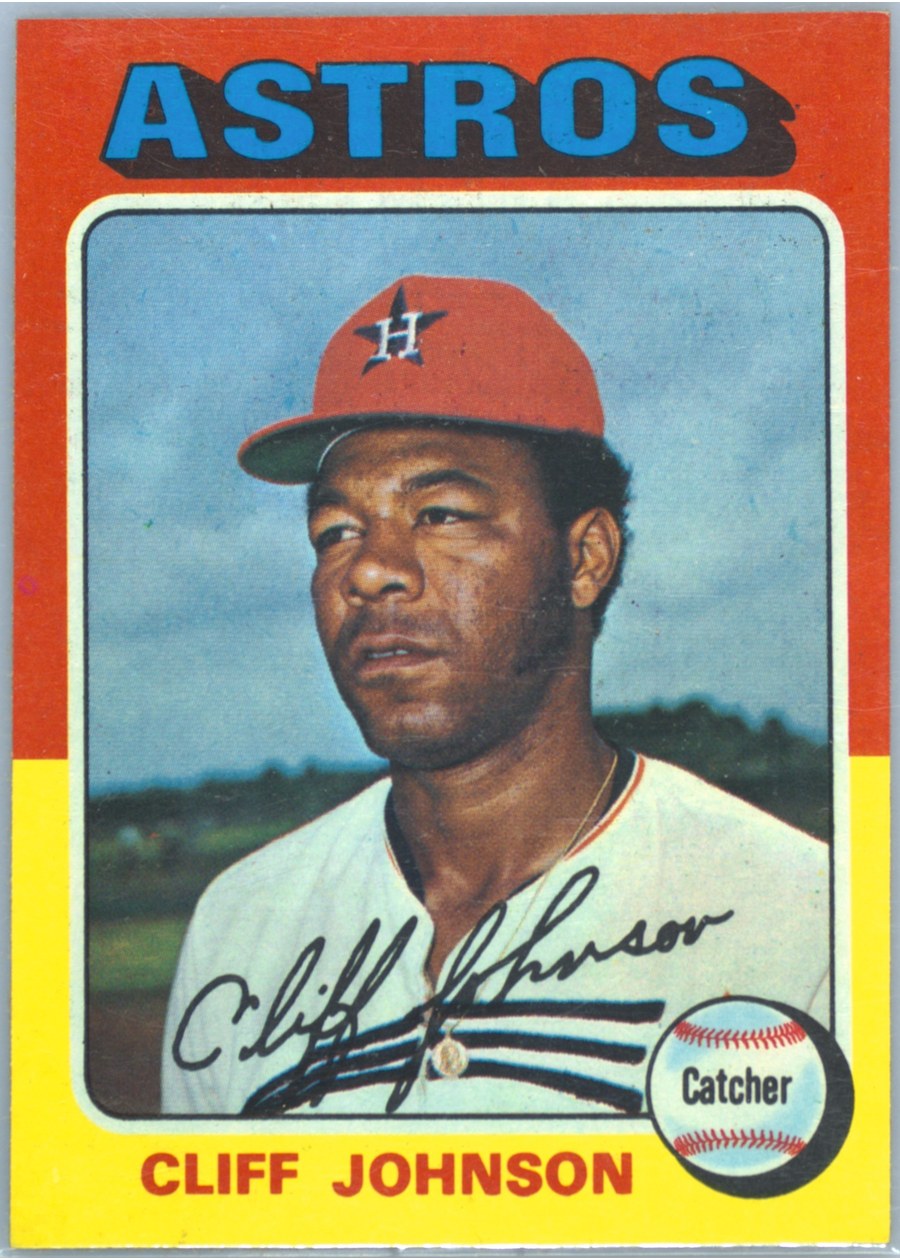 1975 Topps #143 Cliff Johnson, Houston Astros