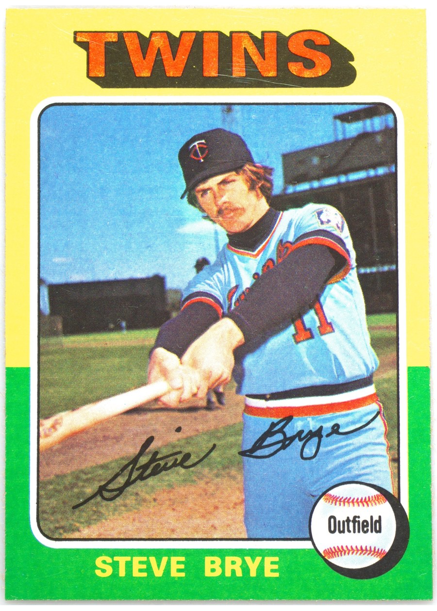 1975 Topps #151 Steve Brye, Minnesota Twins