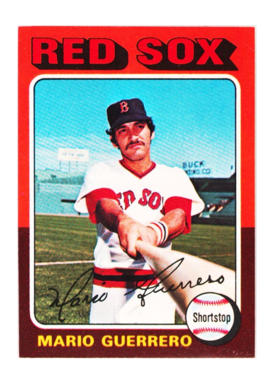 1975 Topps #152 Mario Guerrero, Boston Red Sox