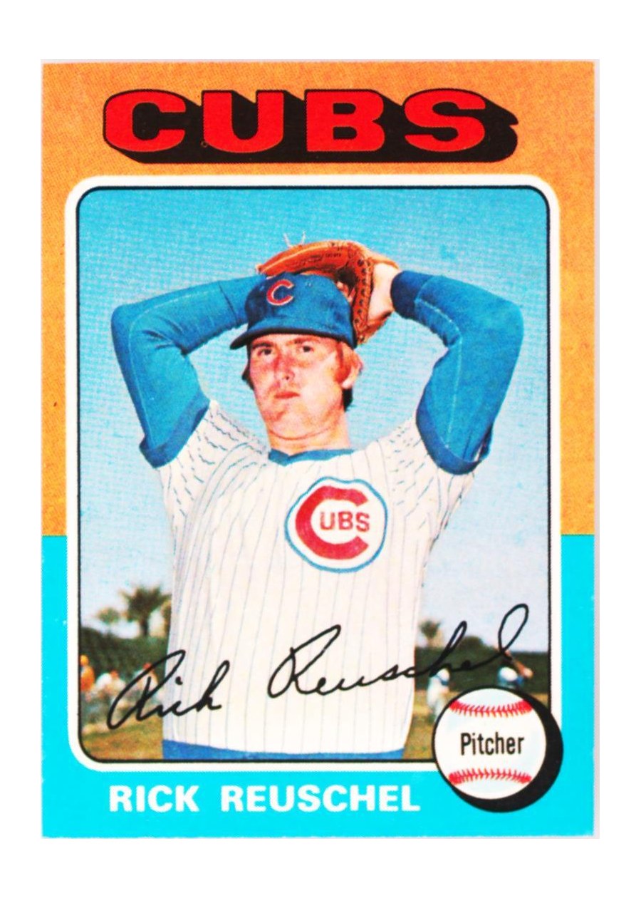 1975 Topps #153 Rick Reuschel, Chicago Cubs