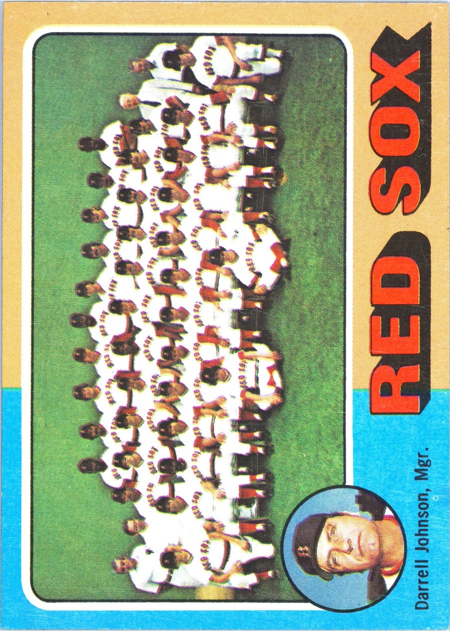 1975 Topps #172 Boston Red Sox