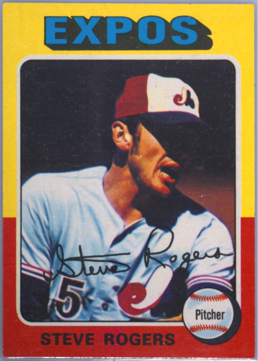 1975 Topps #173 Steve Rogers, Montreal Expos