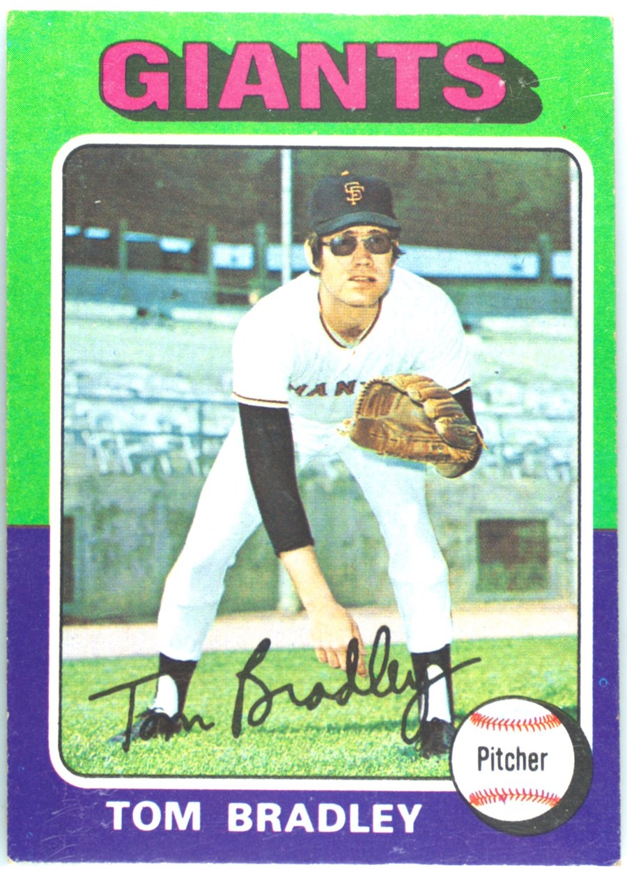 1975 Topps #179 Tom Bradley, San Francisco Giants