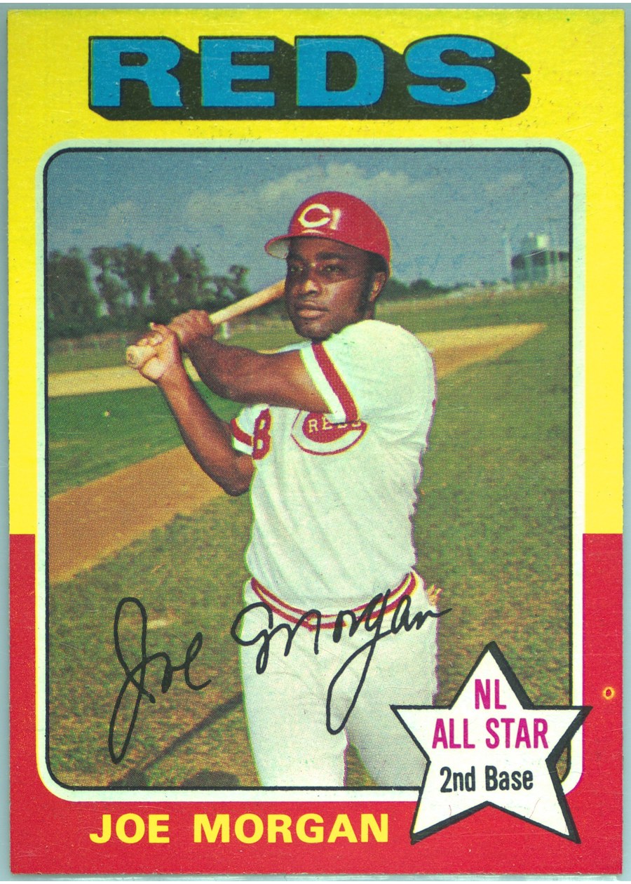 1975 Topps #180 Joe Morgan, Cincinnati Reds