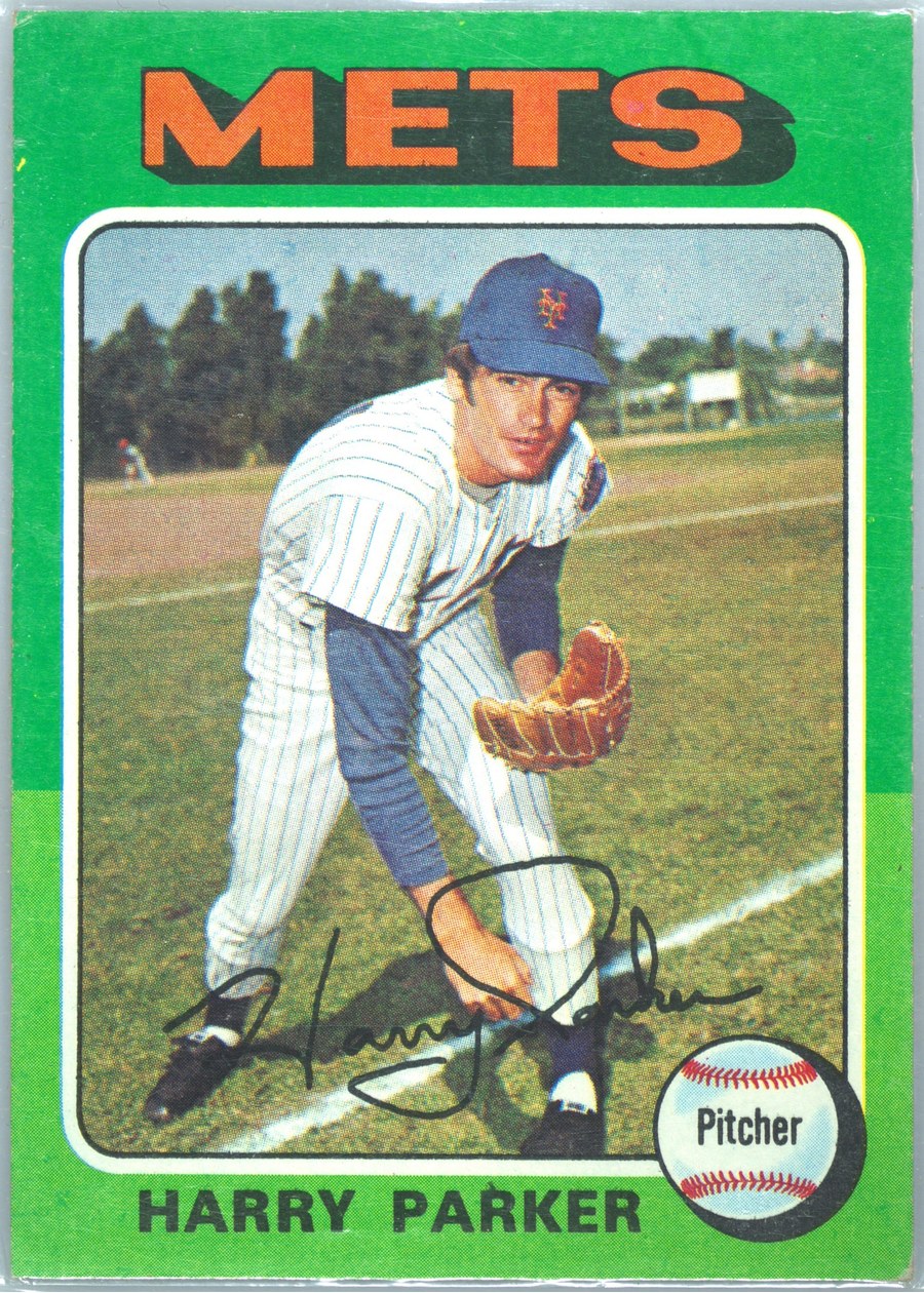 1975 Topps #214 Harry Parker, New York Mets