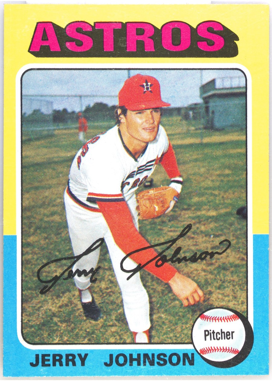1975 Topps #218 Jerry Johnson, Houston Astros