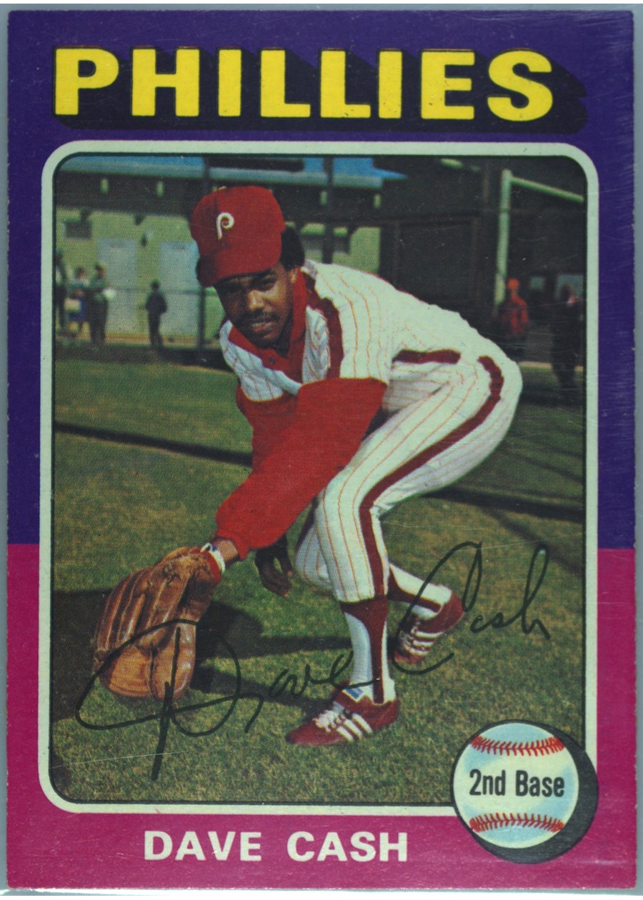 1975 Topps #22 Dave Cash, Philadelphia Phillies
