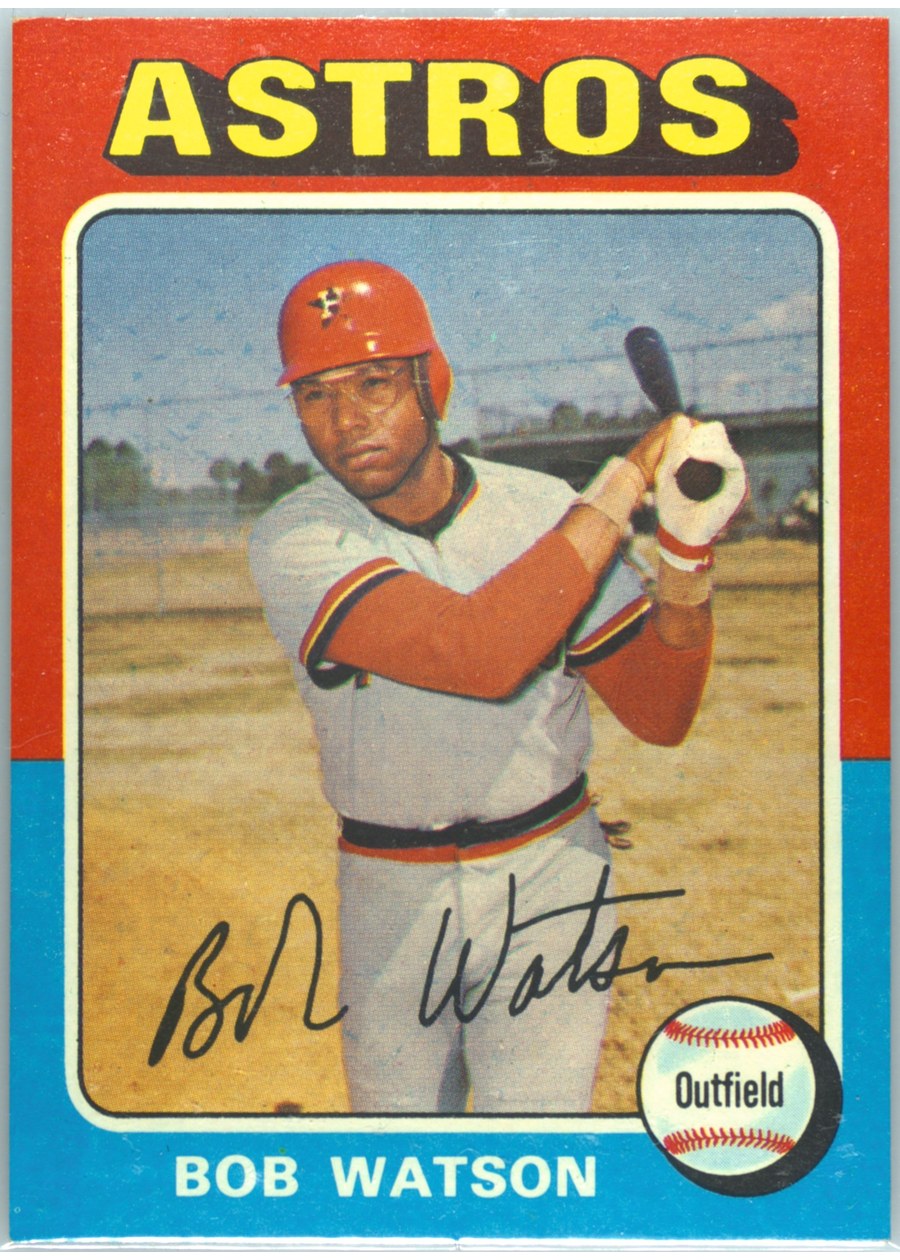 1975 Topps #227 Bob Watson, Houston Astros