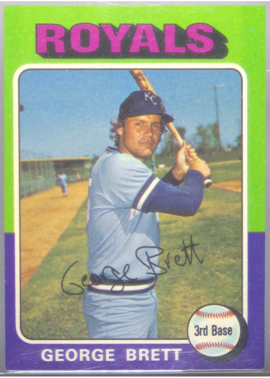 1975 Topps #228 George Brett, Kansas City Royals