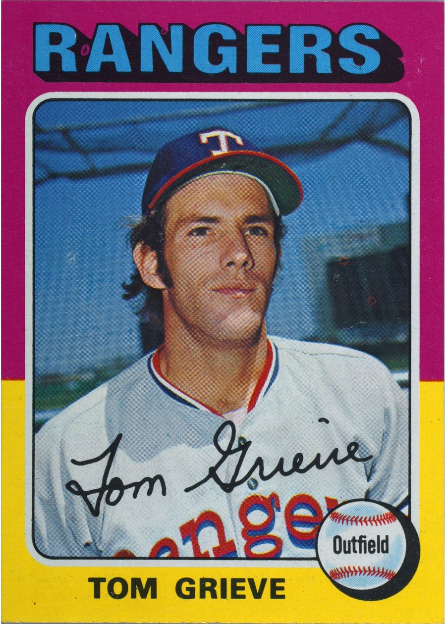 1975 Topps #234 Tom Grieve, Texas Rangers