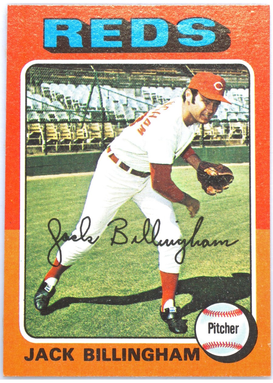 1975 Topps #235 Jack Billingham, Cincinnati Reds