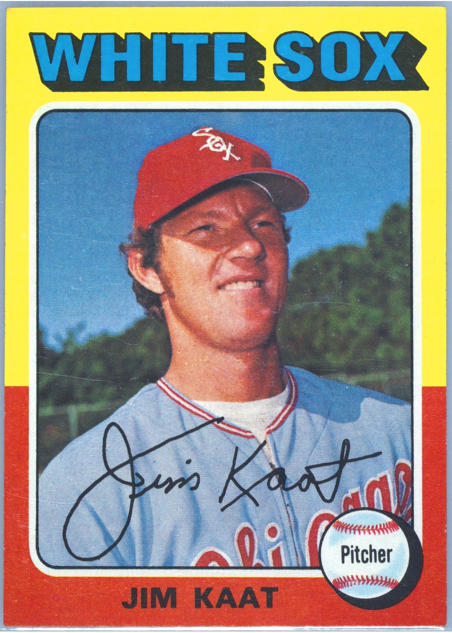 1975 Topps #243 Jim Kaat, Chicago White Sox