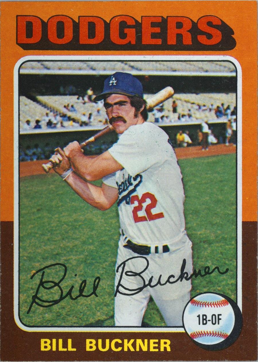1975 Topps #244 Bill Buckner, Los Angeles Dodgers