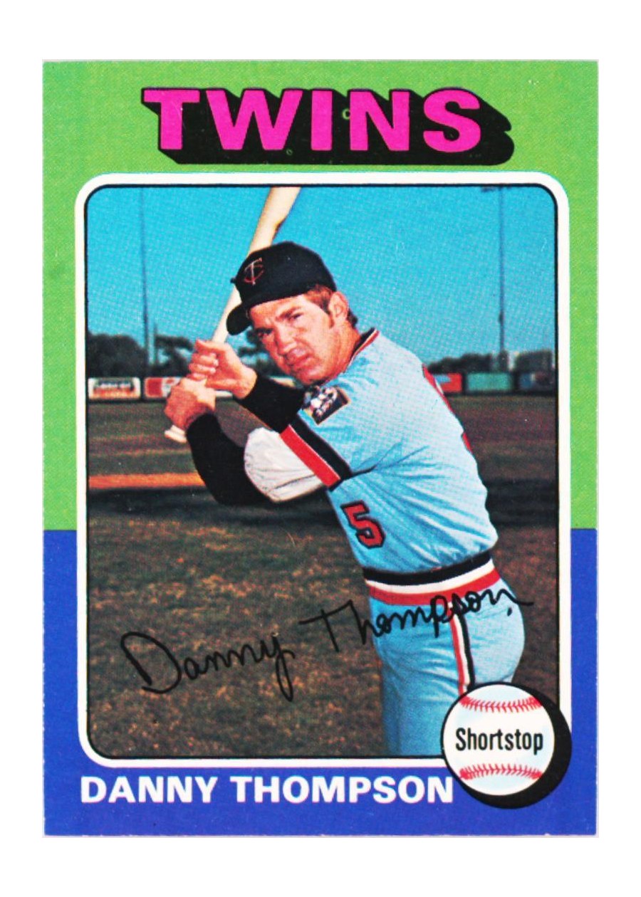 1975 Topps #249 Danny Thompson, Minnesota Twins
