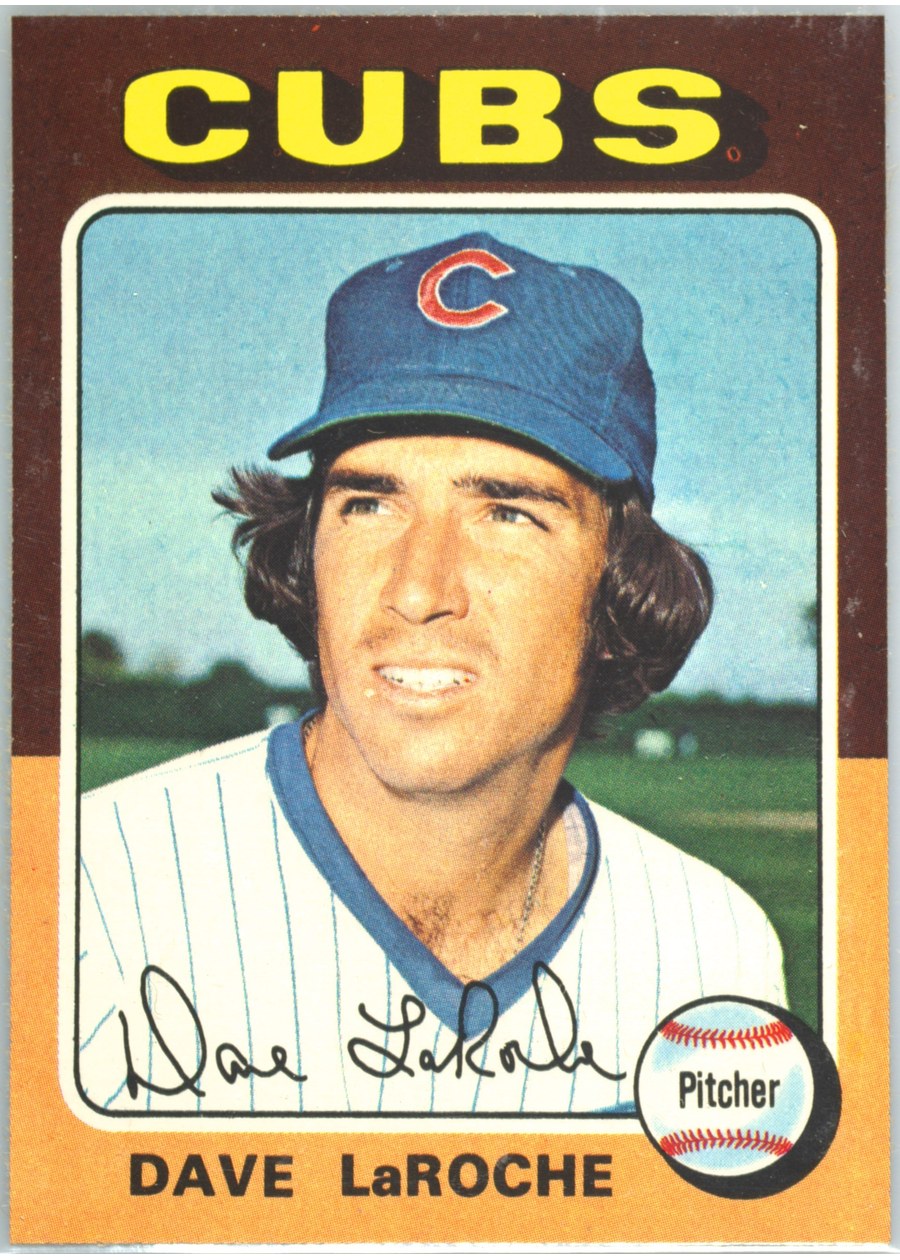 1975 Topps #258 Dave LaRoche, Chicago Cubs