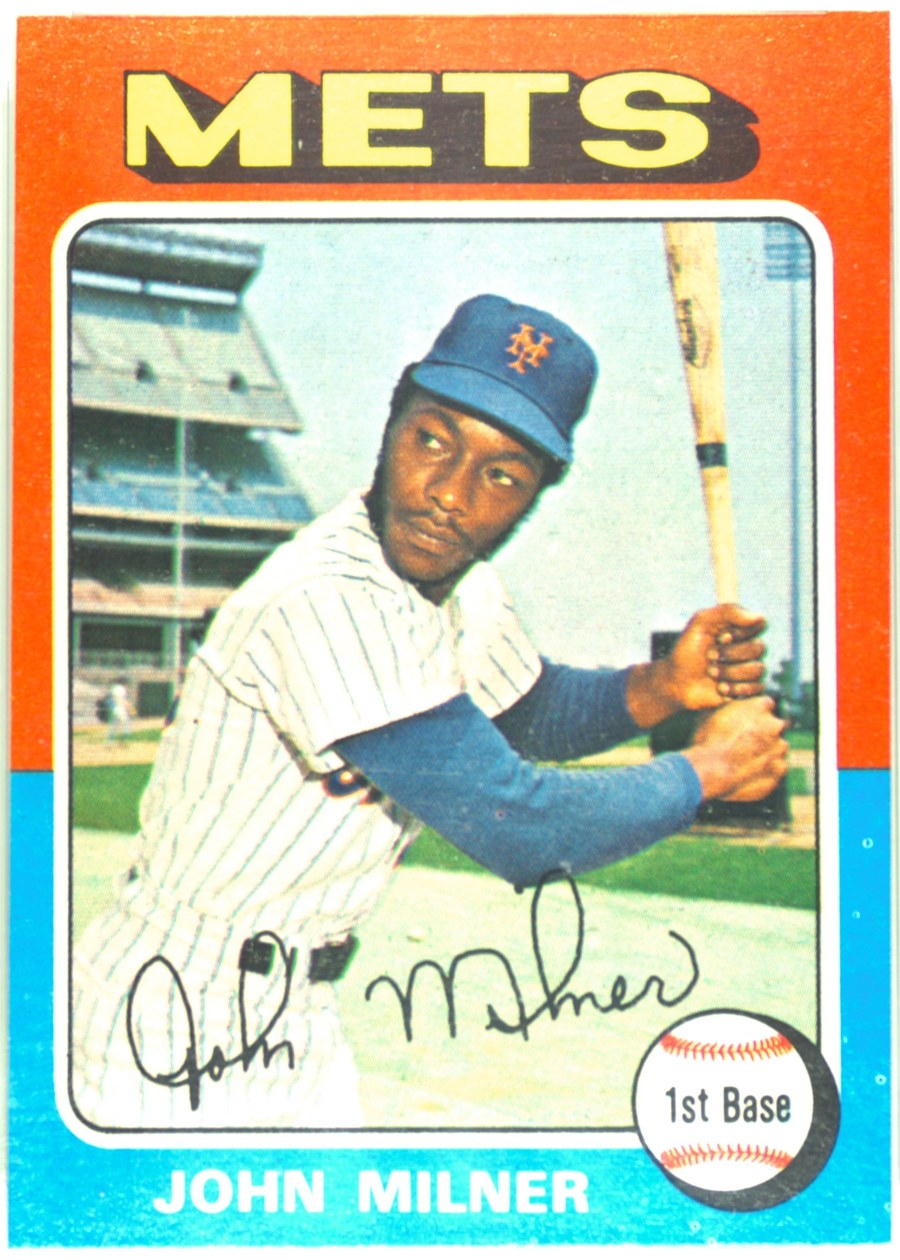 1975 Topps #264 John Milner, New York Mets