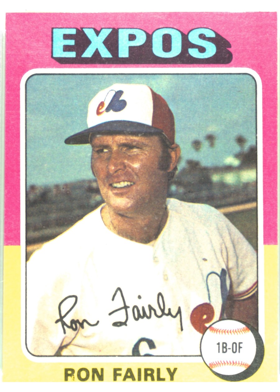 1975 Topps #270 Ron Fairly, Montreal Expos