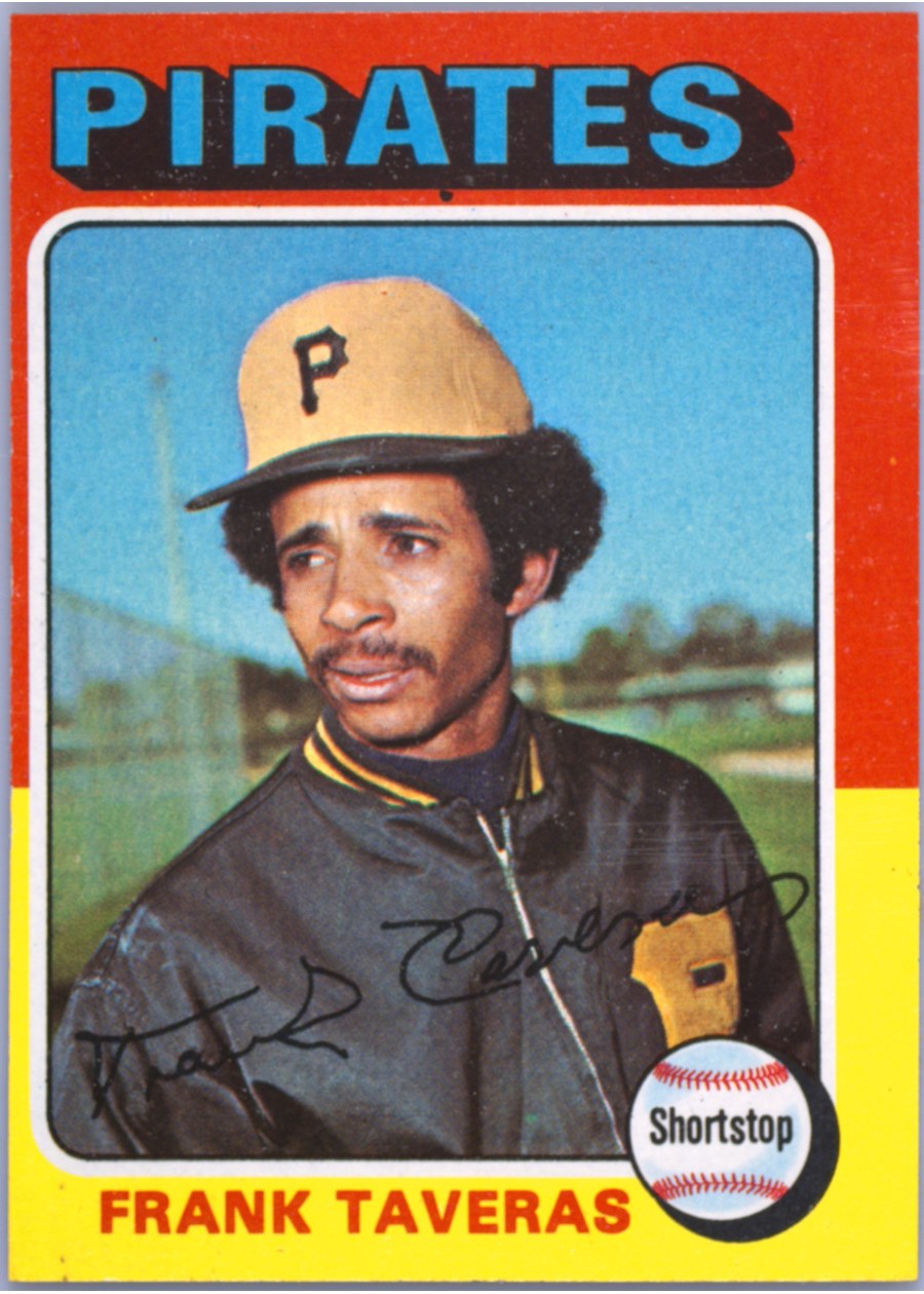 1975 Topps #277 Frank Taveras, Pittsburgh Pirates