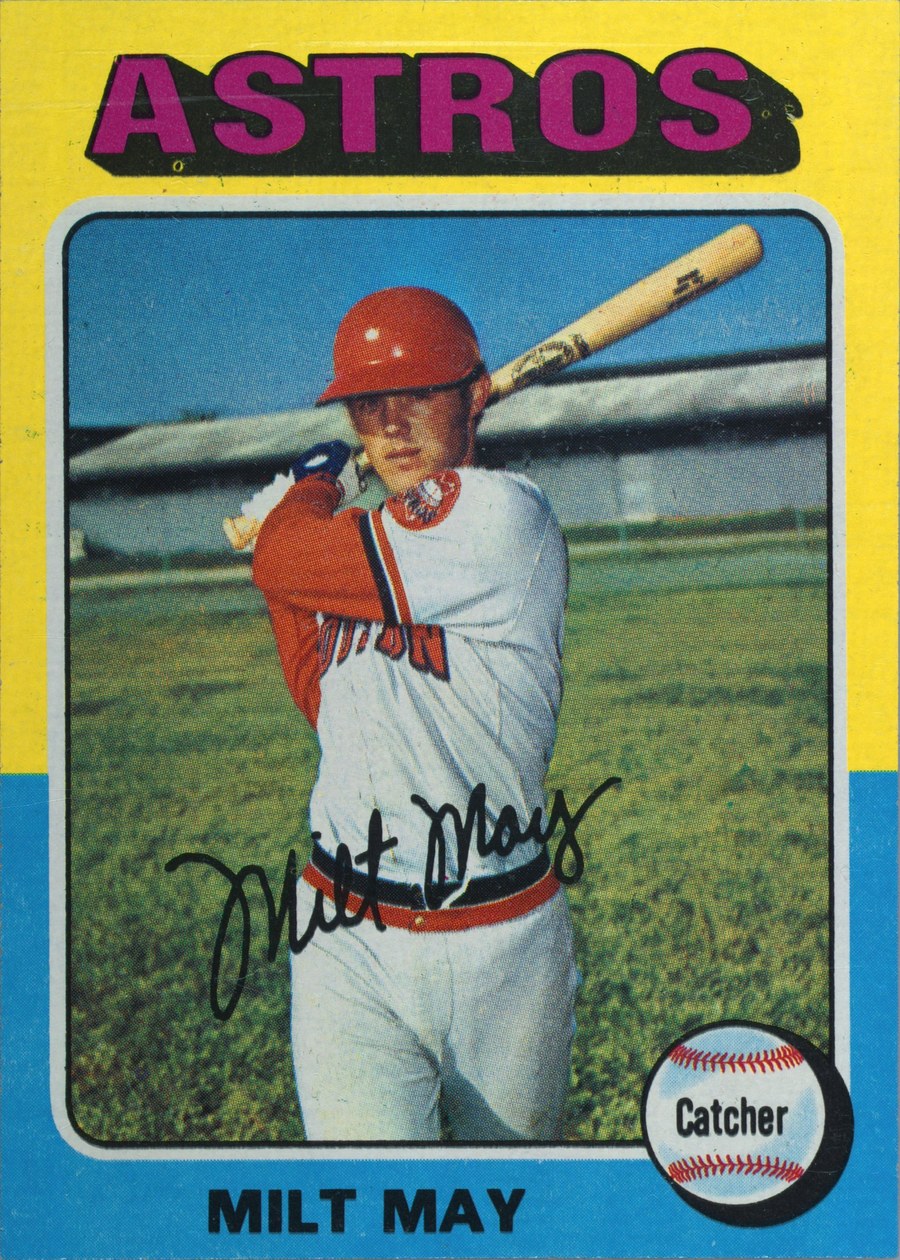 1975 Topps #279 Milt May, Houston Astros