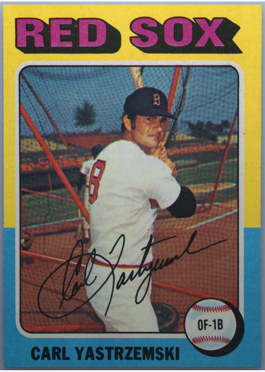 1975 Topps #280 Carl Yastrzemski, Boston Red Sox