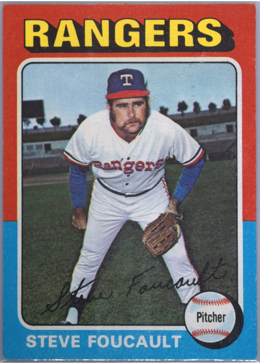 1975 Topps #283 Steve Foucault, Texas Rangers