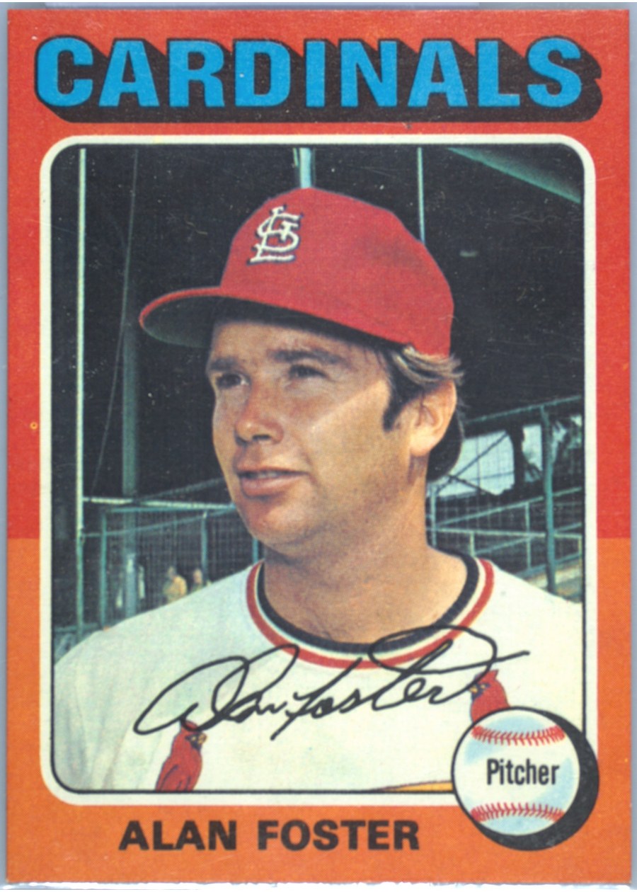 1975 Topps #296 Alan Foster, St. Louis Cardinals