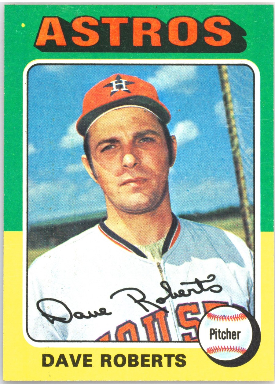 1975 Topps #301 Dave Roberts, Houston Astros