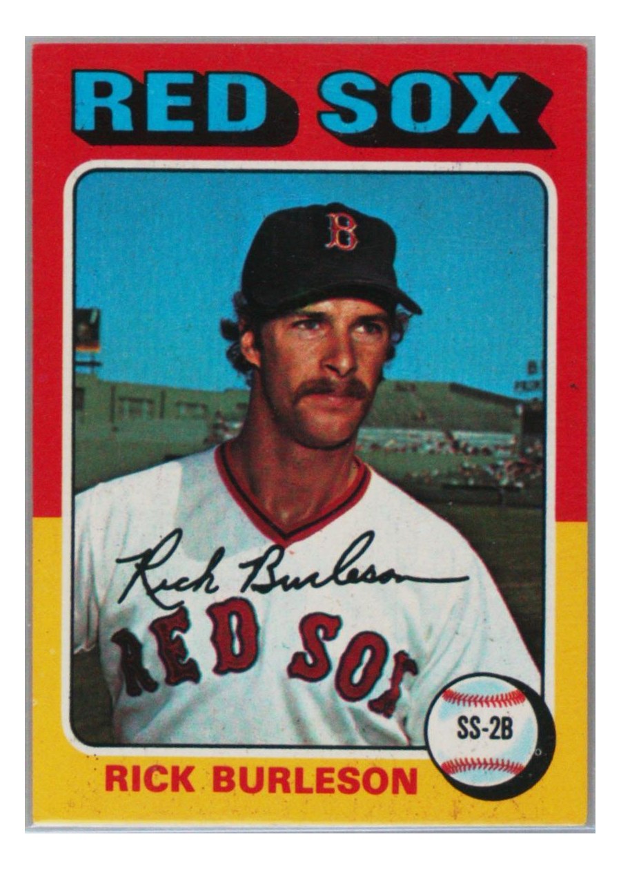 1975 Topps #302 Rick Burleson, Boston Red Sox