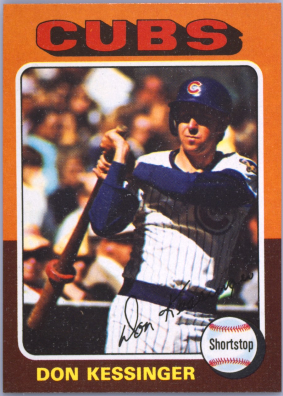 1975 Topps #315 Don Kessinger, Chicago Cubs