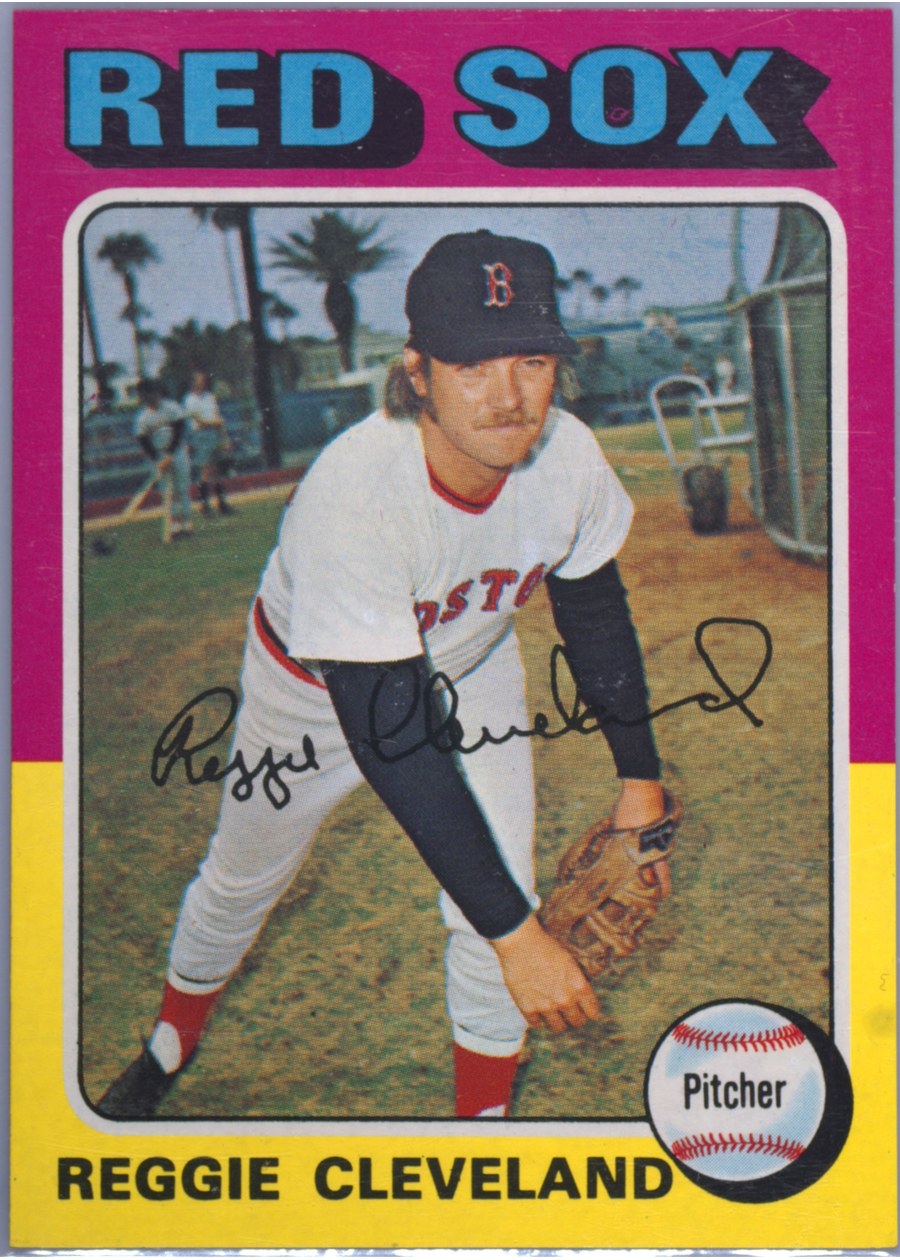 1975 Topps #32 Reggie Cleveland, Boston Red Sox
