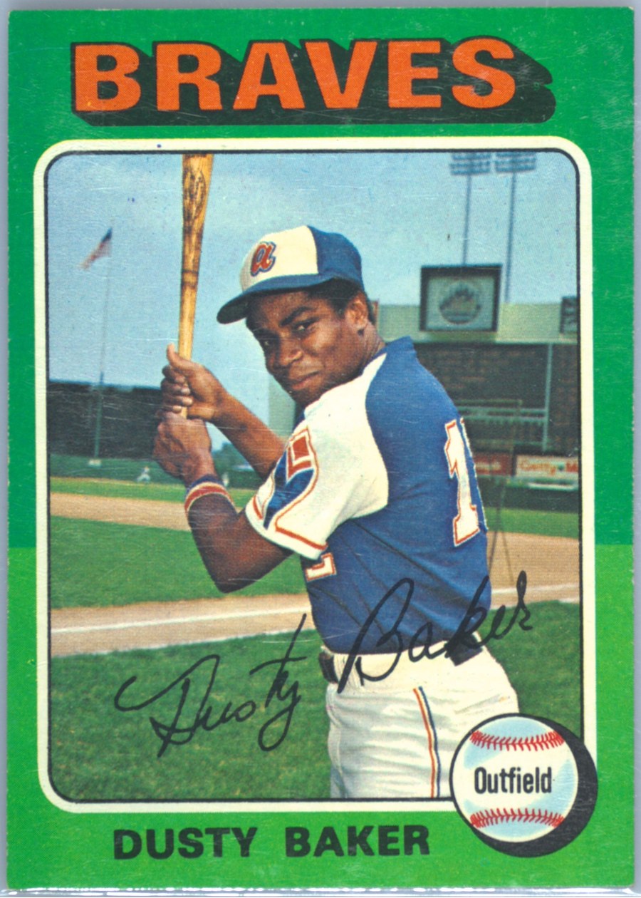 1975 Topps #33 Dusty Baker, Atlanta Braves