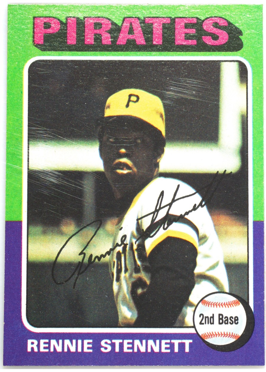 1975 Topps #336 Rennie Stennett, Pittsburgh Pirates