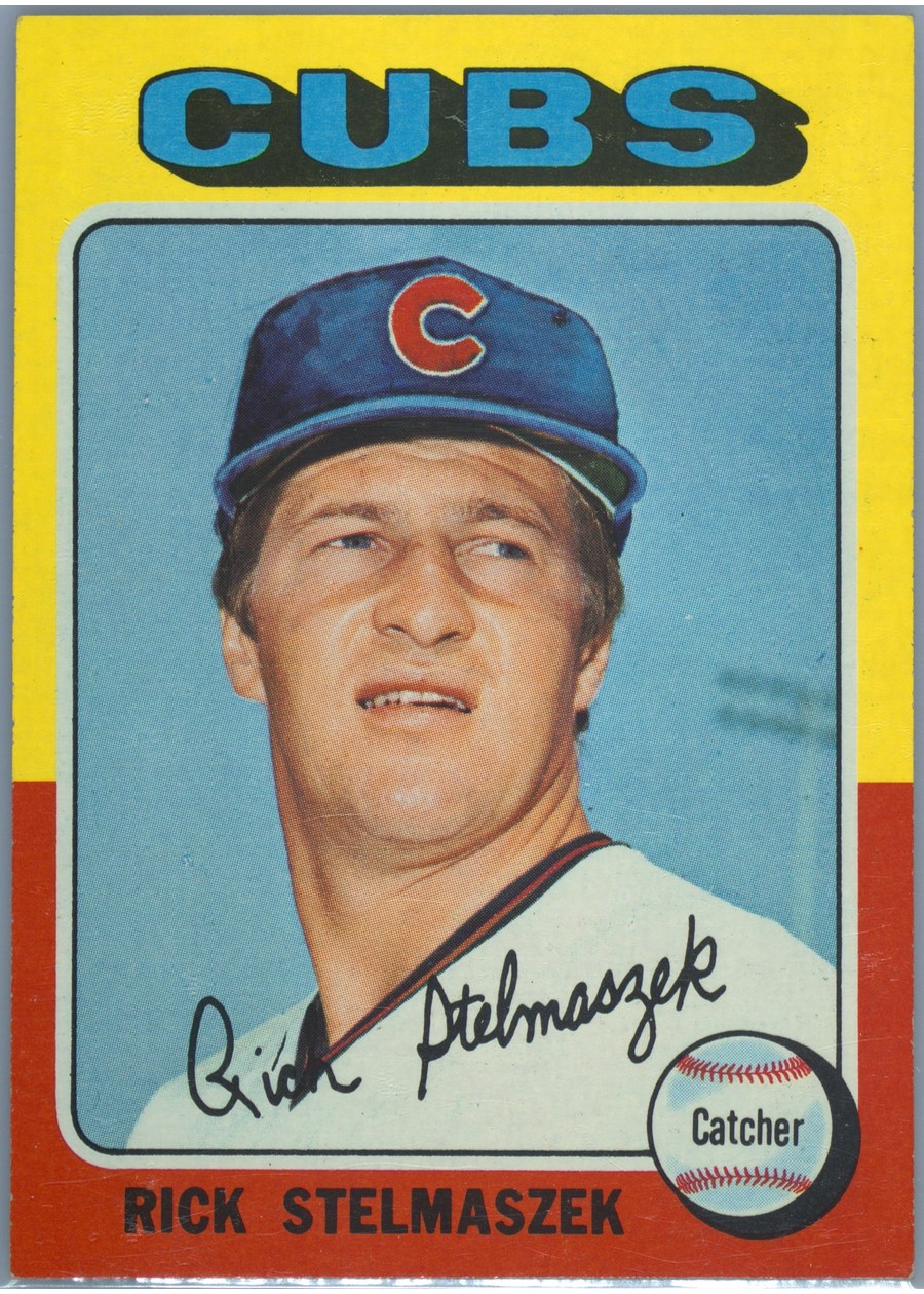 1975 Topps #338 Rick Stelmaszek, Chicago Cubs