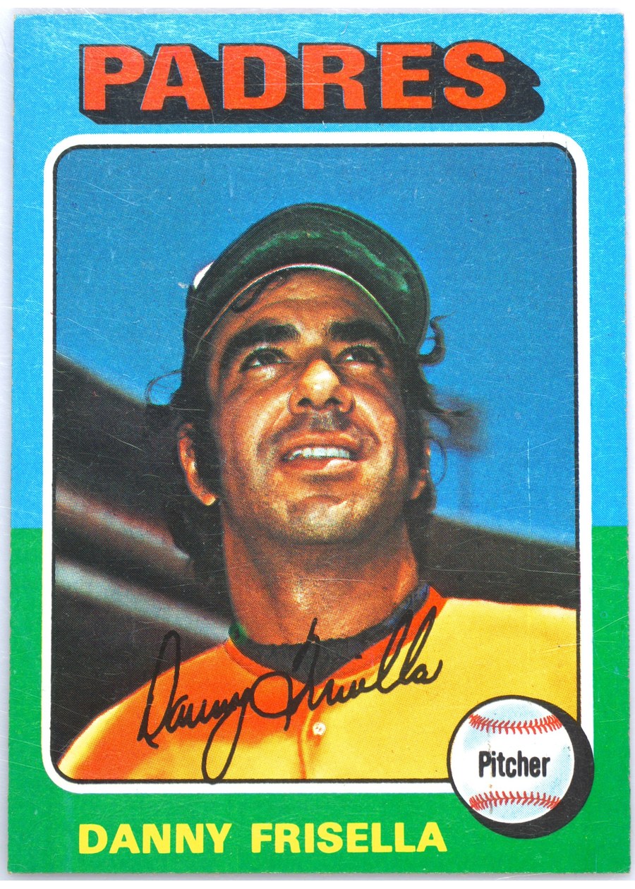 1975 Topps #343 Danny Frisella, San Diego Padres