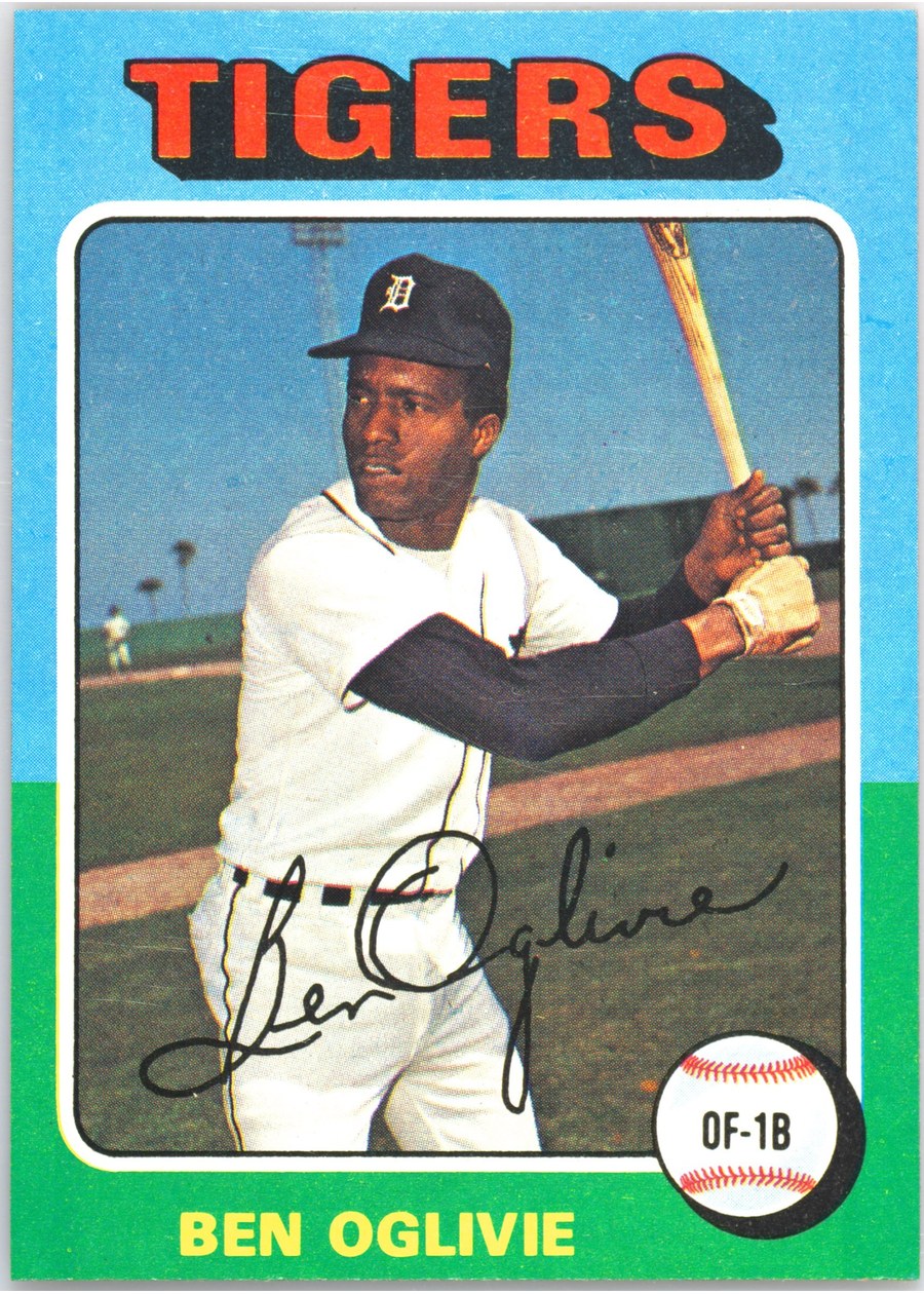 1975 Topps #344 Ben Oglivie, Detroit Tigers
